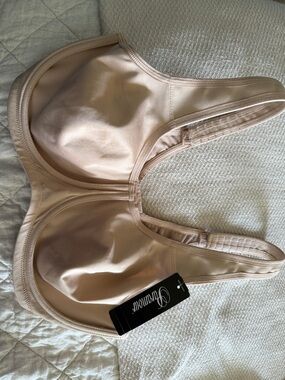 PARAMOUR by Falina / Wacoal — 38D Light Beige sand Full-Coverage Support Bra
